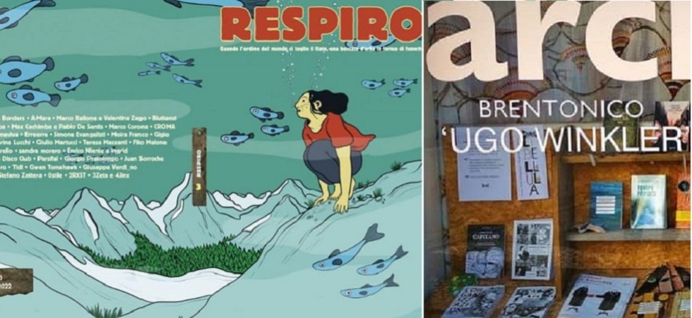 La rivista a fumetti e disegni Respiro'' arriva in Vallagarina